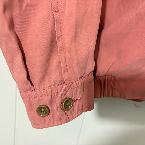 Peter Millar Mens Golf Jacket Salmon Full Zip Size M - Picture 2 of 12